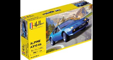 Heller Modelbouwpakket Auto - 80146 Renault Alpine A310 Car Plastic - 1:43 - Modelbouw