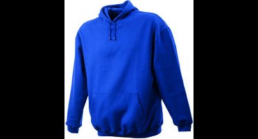 James and Nicholson Unisex Hooded Sweatshirt (Koningsblauw)