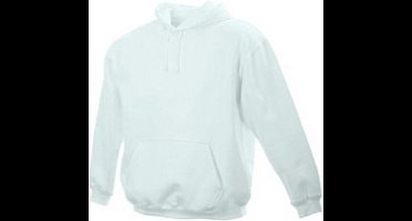 James and Nicholson Unisex Hooded Sweatshirt (Wit)