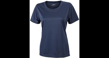 James and Nicholson Vrouwen/dames Actieve Tee (Marine)