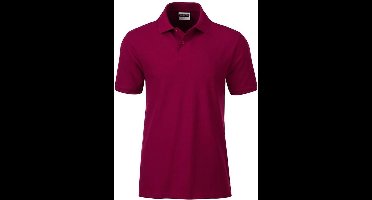 James and Nicholson Heren Basis Polo (Wijn Paars)