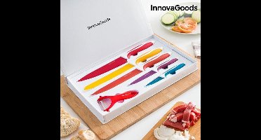 InnovaGoods Keramische Messen en Schiller Set (6 delig)