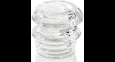 Glas knop voor RVS percolator LE14 en LE28