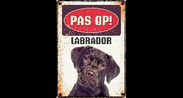 Plenty gifts waakbord blik labrador - Default Title