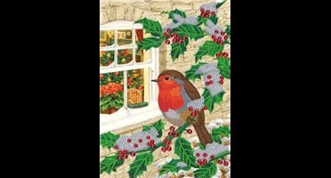 Crystal Art Giant Kit | Robin at the Window
