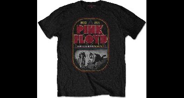 Pink Floyd - AHM Tour Heren T-shirt - M - Zwart