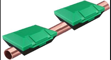 2 x Alpine® waterontharder alternatief - DOUBLE-PACK Antikalksysteem 15 mm koperleiding