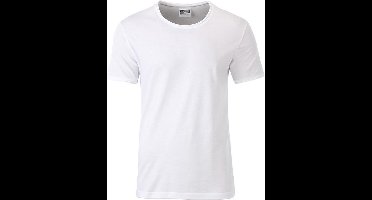 Fusible Systems - Heren James and Nicholson Standaard T-Shirt (Wit)