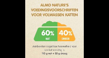 Almo Nature HFC Natural Natvoer voor Katten - 24 x 150g - Kippenvlees - 24 x 150 gram