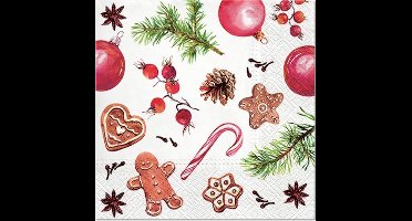 Lunch servetten Homemade Sweets - PAW Decor - 33x33 cm