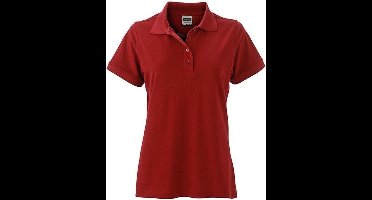James and Nicholson Dames/dames Werkkleding Poloshirt (Wijn)