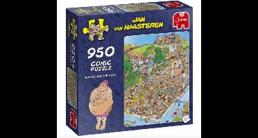 Jan van Haasteren Fun Around the Pool puzzel - 950 stukjes