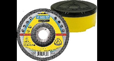 Klingspor A 980 TZ Special 322183 Doorslijpschijf gebogen 125 mm 25 stuk(s) RVS, Staal, Non-ferrometaal