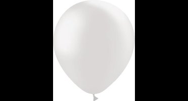 Balloonia - Lichtgrijze Ballonnen Metallic 30cm 10st - Default
