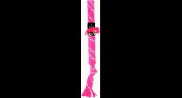 Rogz Scrubz Roze - Hondenspeelgoed - L