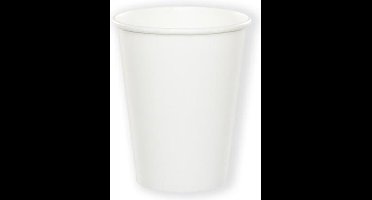 Witbaard Feestbekers 266 Ml Karton Wit 8 Stuks