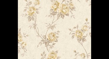 KLASSIEK BLOEMEN BEHANG | Klassiek - beige creme bruin - A.S. Création Romantico
