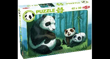 Panda Stars Puzzel Buddies - 56 stukjes
