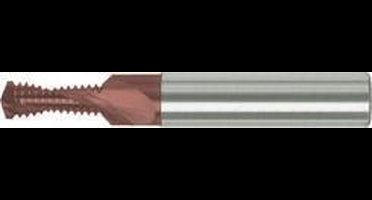 boor- en draadfrees DTMC-SP, voor binnendraad VHM TiCN-gecoat. HA 2xd M 3