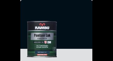 Rambo Pantser Lak Dekkend Hoogglans 0,75 liter - Nachtblauw