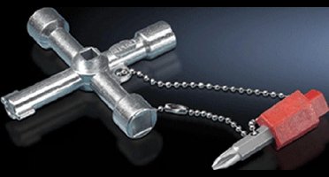 Rittal SZ 2549500 Schakelkast sleutel Met bit-adapter Staal 1 stuk(s)