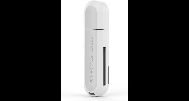 Orico - Multifunctionele USB3.0 Kaartlezer voor TF & SD Geheugenkaarten - OTG-functie - 5Gbps - Wit
