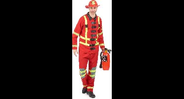 Vegaoo - Brandweerman kostuum voor mannen