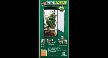 Zoo Med NanoBreeze aluminium schermkooi 46 x 46 x 91CM voor reptielen