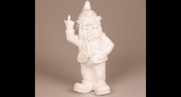 Kabouter F Ck You 20 cm wit
