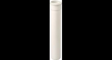Ubbink Rolux T120 PP verlengstuk 80mm L=1000mm wit