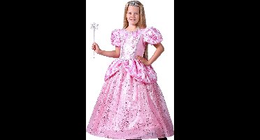 prinsessenjurk roze 140/152