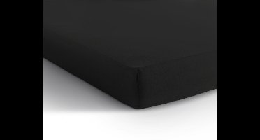 Dreamhouse Dubbel Jersey Hoeslaken – 190/200x220/230 – Zwart – Lekker Zacht