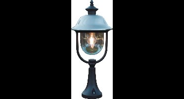 Konstsmide 7241 - Wandlamp - Parma sokkellamp 52cm 230V E27 - matzwart/RVS