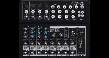 Mackie MIX12FX Console-mengpaneel Aantal kanalen:12