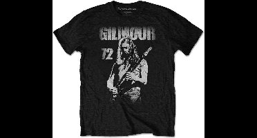 David Gilmour - 72 Heren T-shirt - XL - Zwart