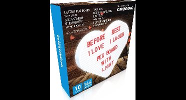 Grundig Lichtbox Led Hart 144 Letters/symbolen 23,5 X 26,5 Cm