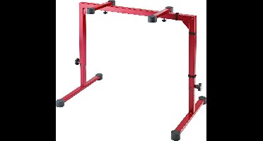 König & Meyer 18810 Omega Table-Style Keyboard Stand (Ruby Red) - Keyboard tafel