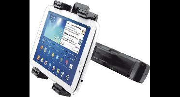Trust Mobile - Tablethouder voor auto | Hoofdsteun bevestiging | 360 graden draaien | max 11 inch