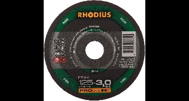RHOD slijpschijf FT, doorslijpen, diam schijf 180mm, dikte 3mm