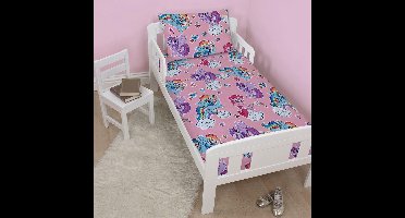 My Little Pony Cupcake Peuter Dekbedovertrek - 120x150 cm - Inclusief Kussensloop - Roze - Omkeerbaar