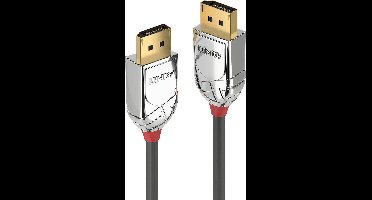 LINDY 36304 DisplayPort-kabel DisplayPort Aansluitkabel DisplayPort-stekker, DisplayPort-stekker 5.00 m Grijs