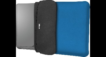 Trust Yvo - Draadloze Muis en Sleeve - 2 in 1 reisset - 15.6 inch - Blauw