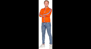 Sportief Oranje Trainingsjack Holland Man