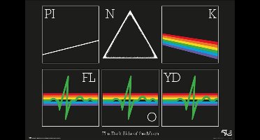 Poster Pink Floyd - The Dark Side of the Moon 91,5x61cm
