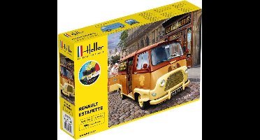 Heller Modelbouwpakket Auto - 56743 Renault Estafette - Starter Kit Plastic - 1:24 - Modelbouw