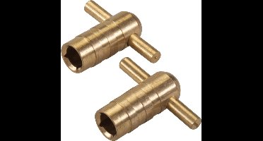 Silverline Radiator Ontluchtingssleutel - 2 stuks