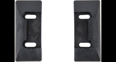 Meubelgreep Sluitstuk voor Combi-Line Zwart 9mm 2st.