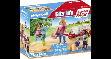 PLAYMOBIL Starterpack Opvoeder met Bolderwagen - 71258