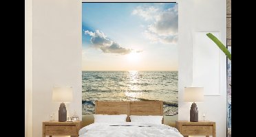 Behang - Fotobehang Zee - Zomer - Strand - Breedte 145 cm x hoogte 220 cm