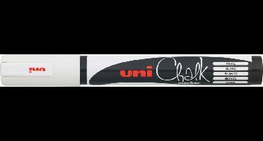 Krijtstift Uni-ball Chalk rond wit | Omdoos a 6 stuk | 12 stuks